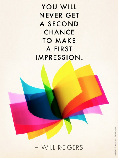 quote power of first impression