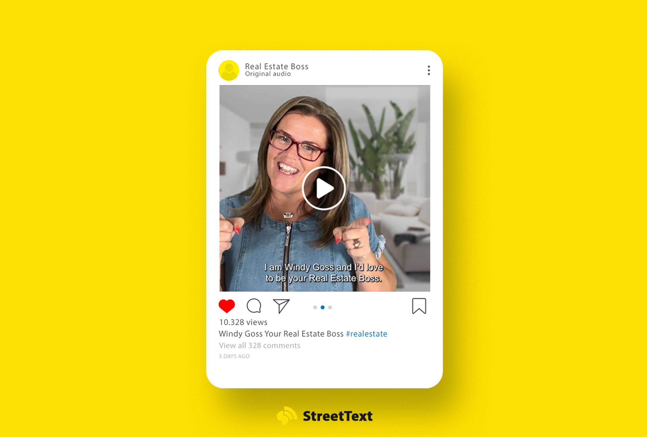 Video ads with StreetText