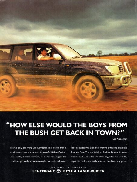 Toyota advertisement off-road reliability