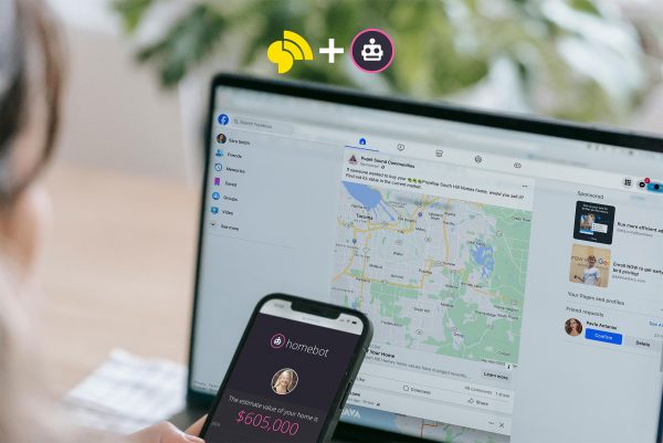 Homebot home seller leads with StreetText